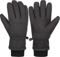 Waterproof Winter Gloves for Men Warm Ant-slip Touchscreen Ski Snow Cycling Running Cold Weather Long Fleece Lining