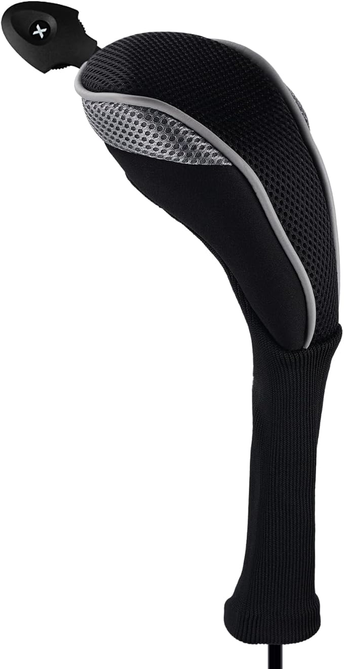 Andux 4 Pack Long Neck Golf Hybrid Club Head Covers Dial No. Tag CTMT-01