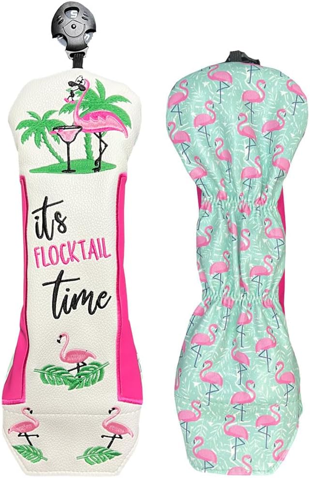 Giggle Golf Utility/Hybrid Head Cover, Colorful Club Covers for Men & Women