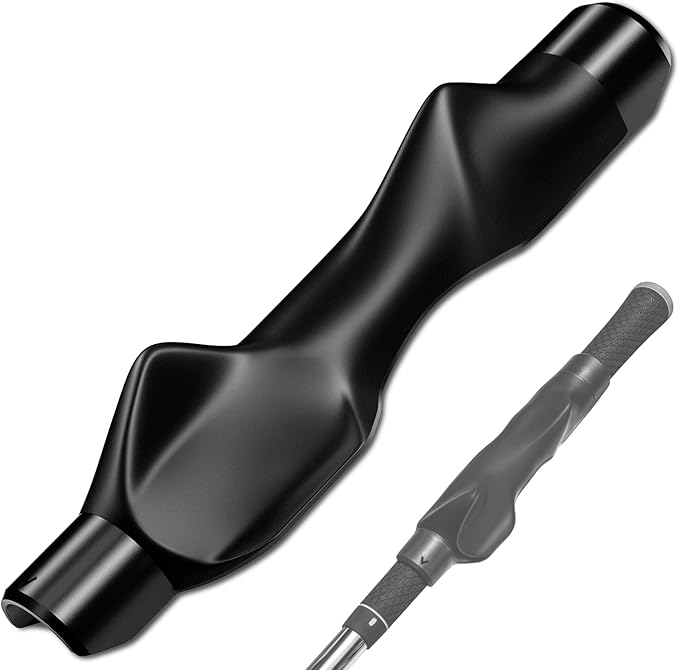 Golf Grip Trainer, Grip Trainer for Golf Clubs - Right Hand Golf Training Aid with Ergonomic Design, Corrects Golf Grip Posture and Improves Swing Accuracy