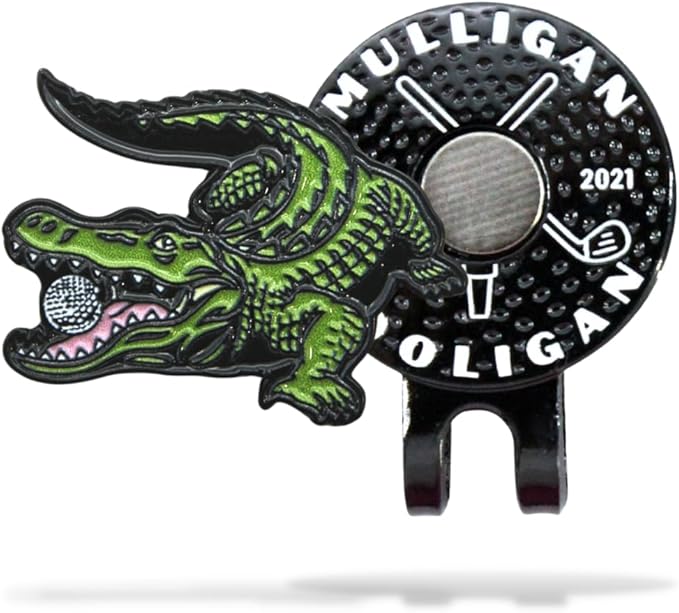 Funny Golf Ball Marker + Premium Magnetic Hat Clip | Unique Gift for Men & Women Golfers | Hilarious Golf Accessory for Any Golfer | NEW Designs!