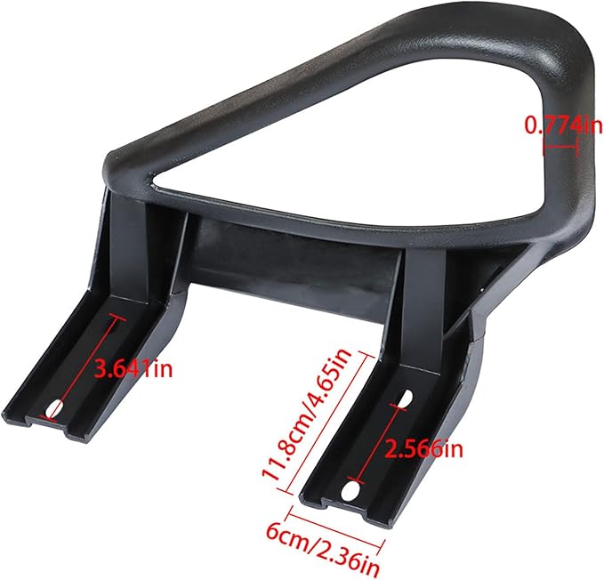 WFLNHB Seat Handles Hip Restraints Pair Replacement for EZGO Golf Cart TxT 1994-up