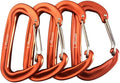 Carabiner,12KN Lightweight Heavy Duty Carabiner Clips,Aluminium Wiregate Caribeaners for Hammocks,Camping, Key Chains, Outdoor and Gym etc,Hiking & Utility