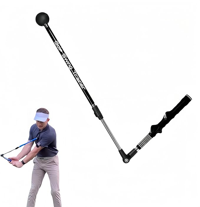 Golf Swing Trainer, Portable Collapsible Trainer, Improve Swing Posture, Golf Grip Trainer, Essential Swing Posture Corrector for Beginners