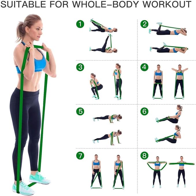 Pull-Up Bands - Resistance Bands for Women's Workout - Perfect for Gym & Home