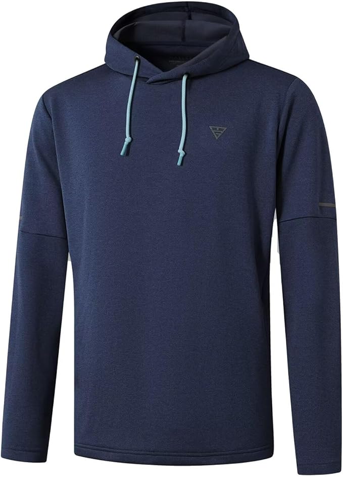 Hoodies for Men Golf Fleece Hooded Sweatshirts Dry Fit Athletic Lightweight Casual Midlayer Mens Hoodies Pullover