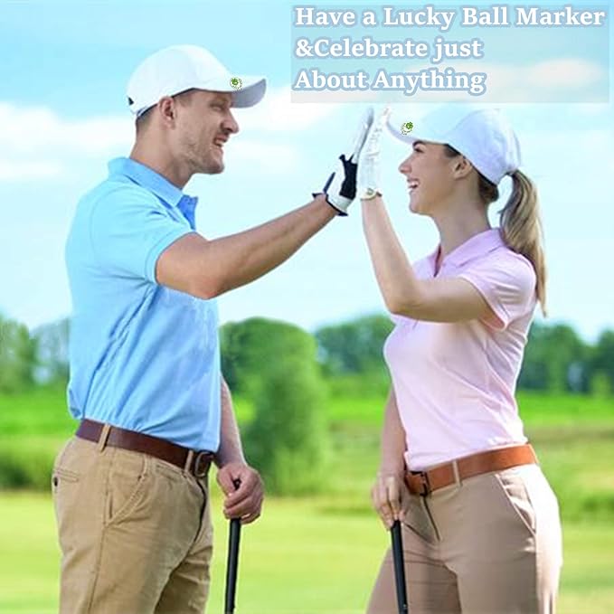 FINGER TEN Golf Ball Marker with Hat Clip Markers Assorted Patterns Value Gift Set Mark Golf Divot Tool Accessories for Men Women Kids