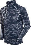 Sunice Allendale Men’s Half Zip Performance Pullover with Thermal Protection