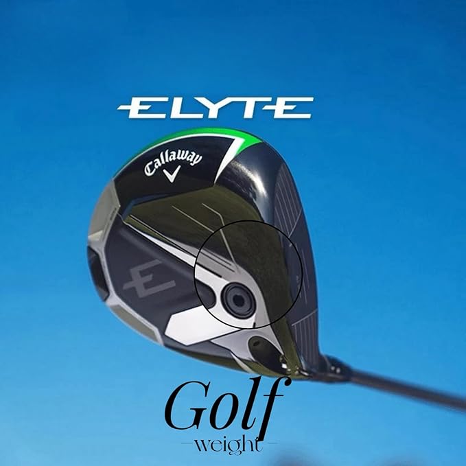 Maysun 1pcs Golf Weight Compatible with Callaway Elyte Driver,Adjustable Tungsten Head Weights | Golf Swing Balance Screws for Trajectory & Spin Control