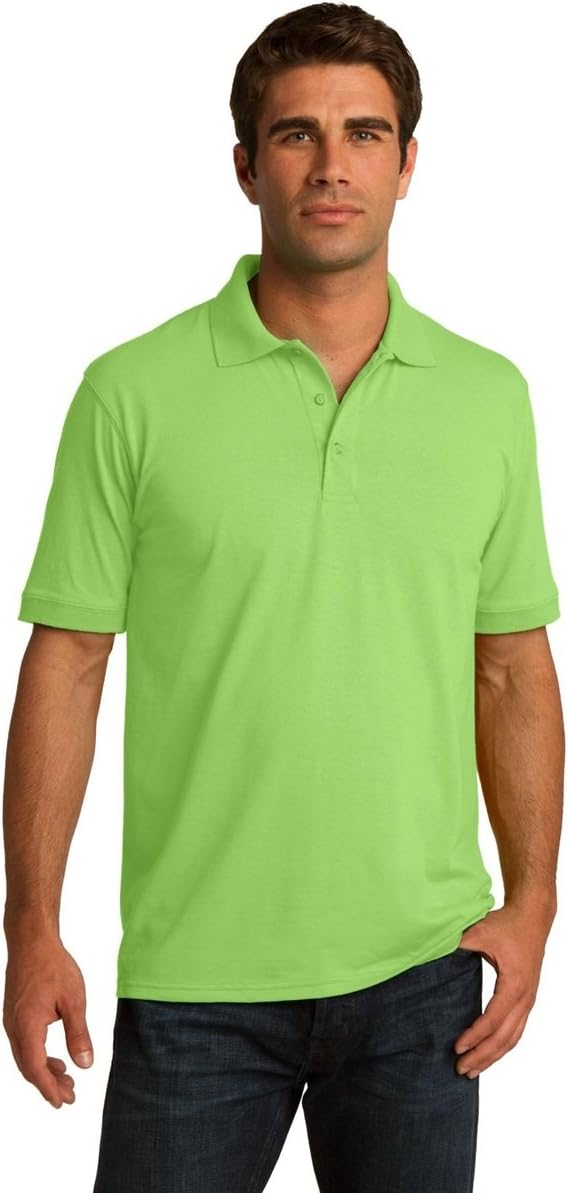 Clothe Co. Men's Big and Tall Polo Shirt, Men's Tall Polo Short Sleeve Performance Cotton Blend
