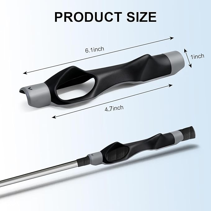 Golf Grip Trainer, Grip Trainer Golf for Boosting Grip Strength, Precision & Swing, Training Aid to Train Correct Hand Position & Achieve Outstanding Performance