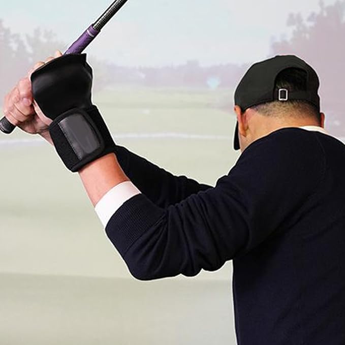 Golf Swing Trainer - Inflatable Practice Aid, Wrist Alignment Control Guide, Skill Development Practice Tool, Arm Position with Balanced Form Support | Golfer Motion Stability for Accurate