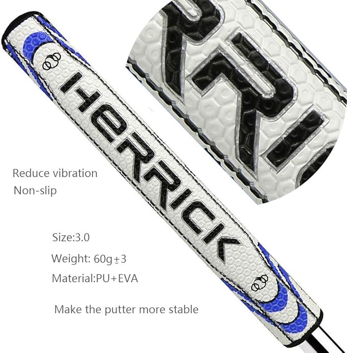 Golf Putter Grip for Mens PU Material Lightweight Portable Soft Many Color to Choose