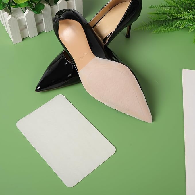 Sole Protector for High Heels, Shoes Grips on Bottom of Shoes,Shoe Bottom Protectors Anti Slip Grips Self Adhesive Silicone Non Slip Shoe Pads