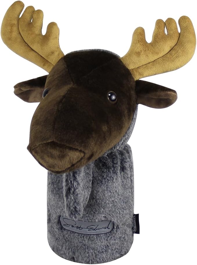 Scott Edward Golf Club Cover Fit Well for Driver or Fairway Wood Golf Club, Funny Cute Animal Design Soft Functional Golf Headcover Stylish Protection for Your Clubs for Men and Women