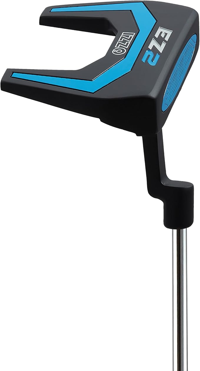 Izzo Golf EZ2 14 Piece Mens Right Hand Golf Club Set with Golf Bag - 14 Piece Complete Golf Club Set for Right Handed Golfers, Comes with Golf Bag
