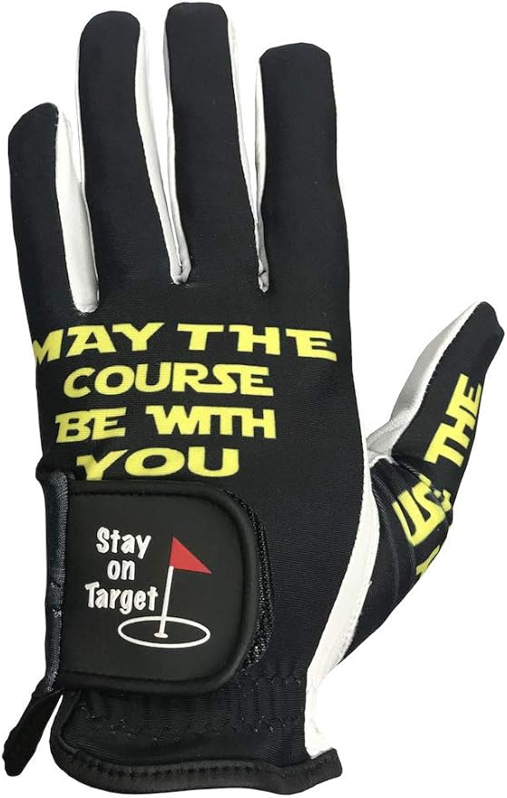 Giggle Golf Men's Golf Glove | Funny Golf Glove