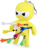 Golf Tee Holder, Ninja Portable Funny Golf Tees Holder Keychain Golf Gift Golf Accessories for Men & Women
