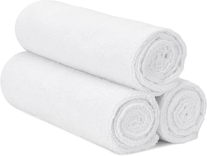 S&T INC. Microfiber Gym Towels, Yoga Towel for Home and Gym Bag, 16 Inch x 27 Inch, 3 Pack