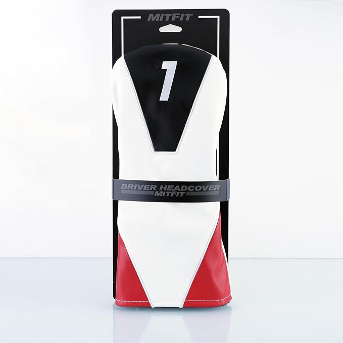 Single Headcover, Easy Slip-On Easy-Off Golf Club Headcover, Fleece Lined Interior, Water Resistant and Durable Shell, Individual Retail Sport Pack
