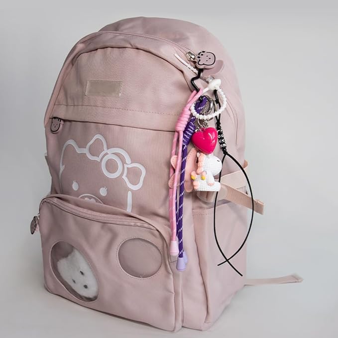 Georgie Porgy Bag Charms Keychains Handbag Accessories for Women Purse Backpack Sports Bag Pendant Cute Unique Gift for Girls