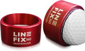 LineFix360 (RED) Golf Ball Alignment Marker – Precision 360° Line Tool for Enhanced Putting Accuracy
