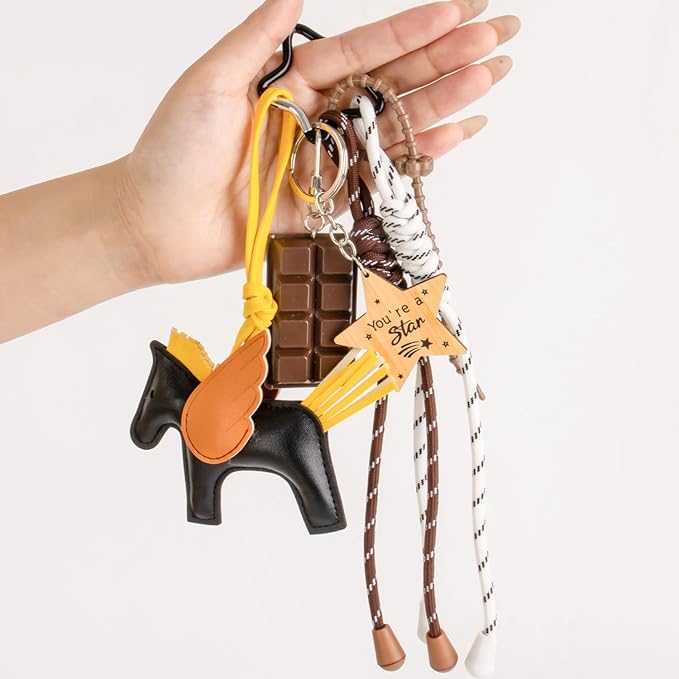 Georgie Porgy Bag Charms Keychains Handbag Accessories for Women Purse Backpack Sports Bag Pendant Cute Unique Gift for Girls