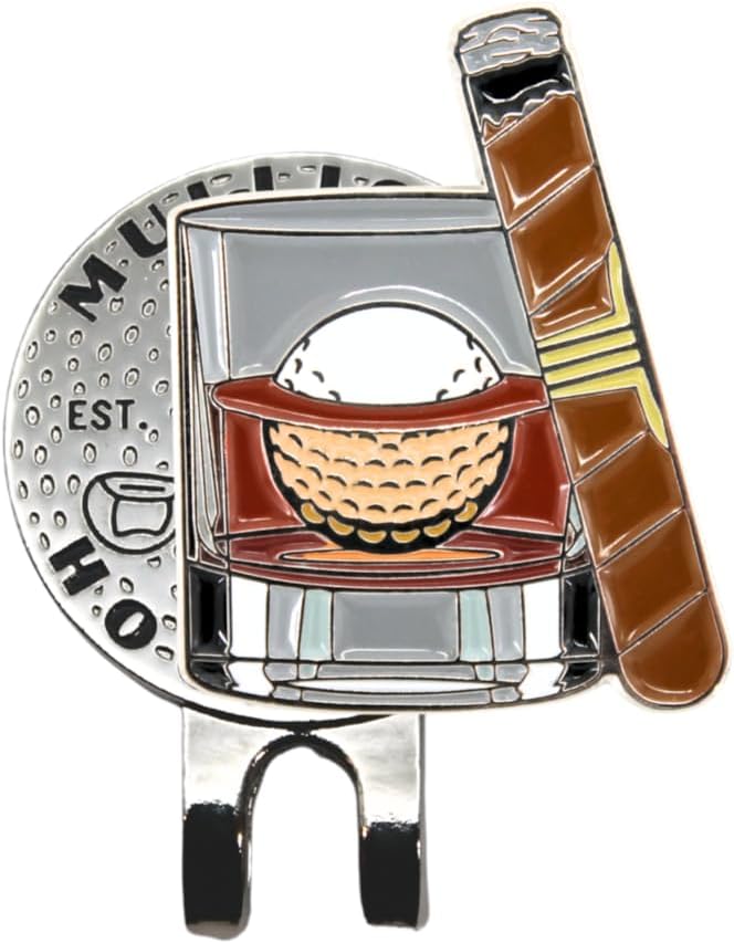 Funny Golf Ball Marker + Premium Magnetic Hat Clip | Unique Gift for Men & Women Golfers | Hilarious Golf Accessory for Any Golfer | NEW Designs!