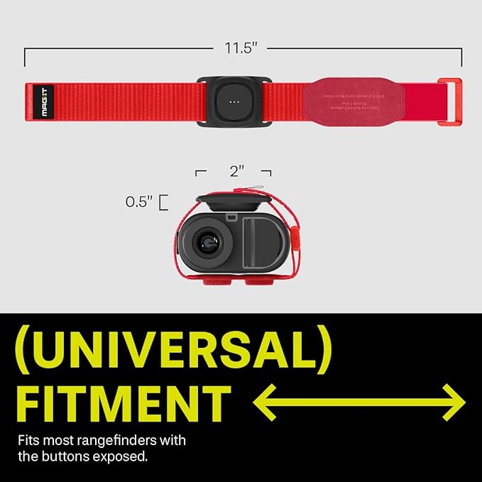 Spigen MAG-iT Magnetic Golf Rangefinder Strap Designed for AirTag/TagMe Tracker and GPS for Golf Cart