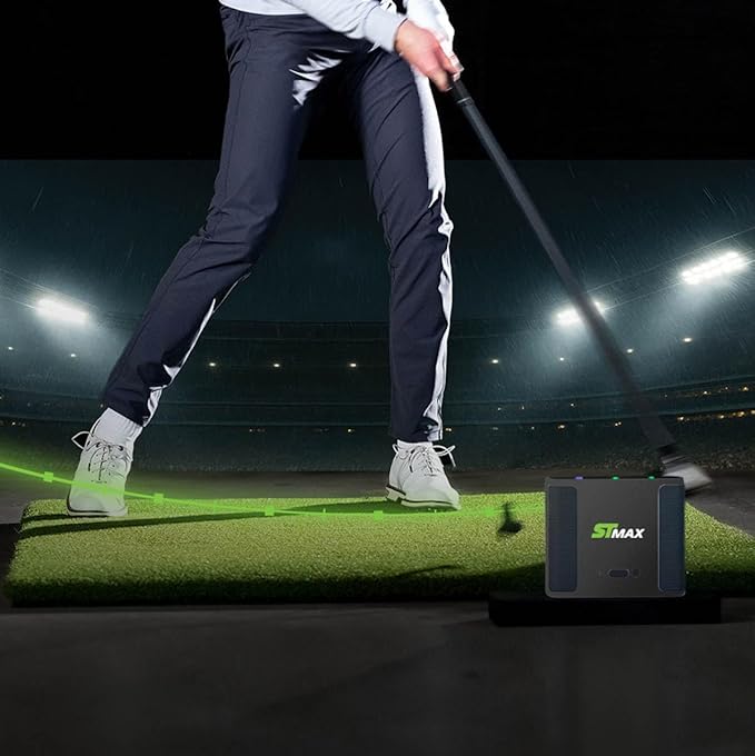 SkyTrak ST MAX Launch Monitor and Protective Shield Bundle – Dual Radar & Photometric Precision, Speed Training Powered by GOLFTEC, Tour-Level Accuracy for Indoor Golf Simulators