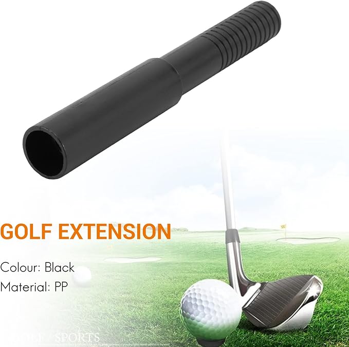 10Pcs Golf Club Shaft Extension Stick Extender for Shafts, Black