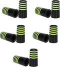 10 Pcs Golf Ferrules,Golfing Club Ferrules Colorful Golfing Iron Ferrules Fit 0.35Inch Tapered Steel Shafts
