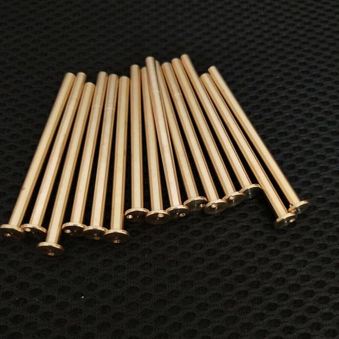 TEAMWILL 10PCS Brass Golf Tip Plug Weight Fit for .335 .350 .370 Graphite Wood Shaft 10g