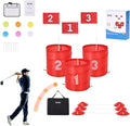 VEVOR Backyard Golf Game, 3 Hole Golf Course, Golf Game Practice Games, Golf Chipping Game for Family, Adults and Kids, Portable Outdoor Yard Golf Game for Lawn, Yard, Camping, Park, Beach