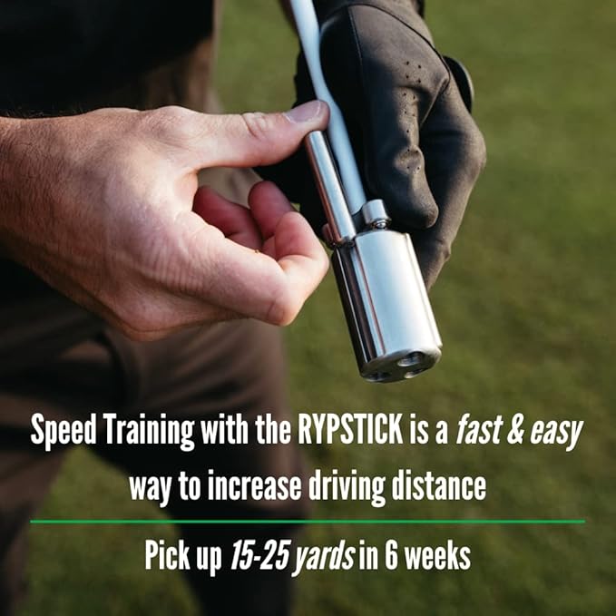 Rypstick | Golf Swing Trainer Device for Increased Distance - Golf Speed Trainer and Warmup Aid