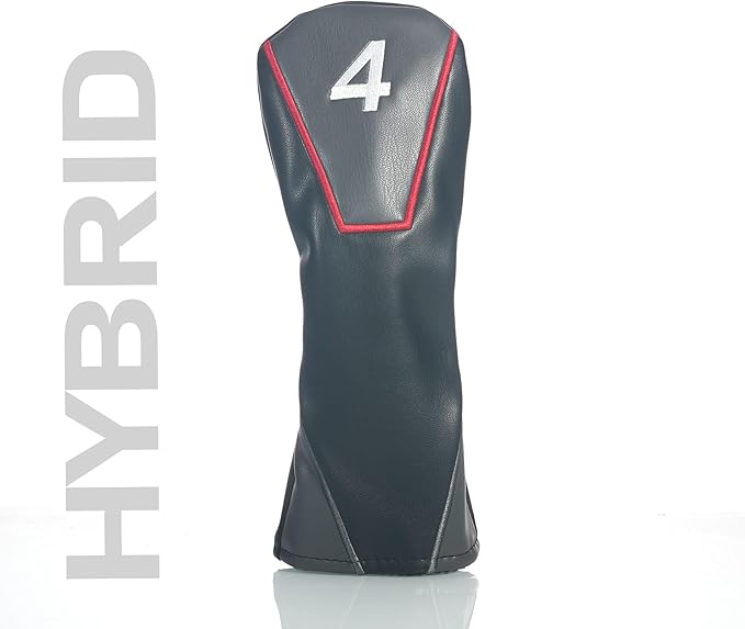 Single Headcover, Easy Slip-On Easy-Off Golf Club Headcover, Fleece Lined Interior, Water Resistant and Durable Shell, Individual Retail Sport Pack