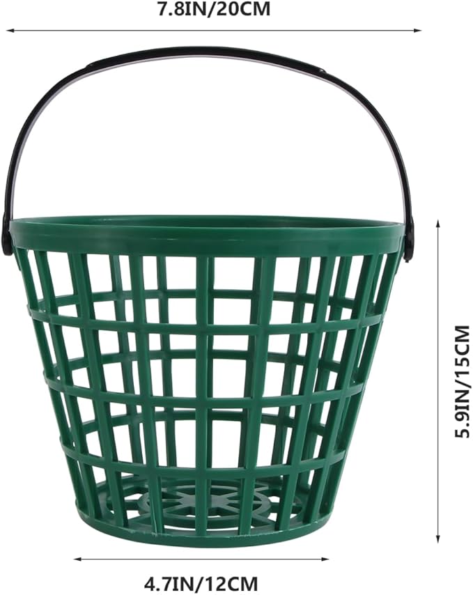 VANZACK Golf Accessories Small Ball Holder Container Ball Basket Golf Range Baskets Bucket Holds Holder Container Storage