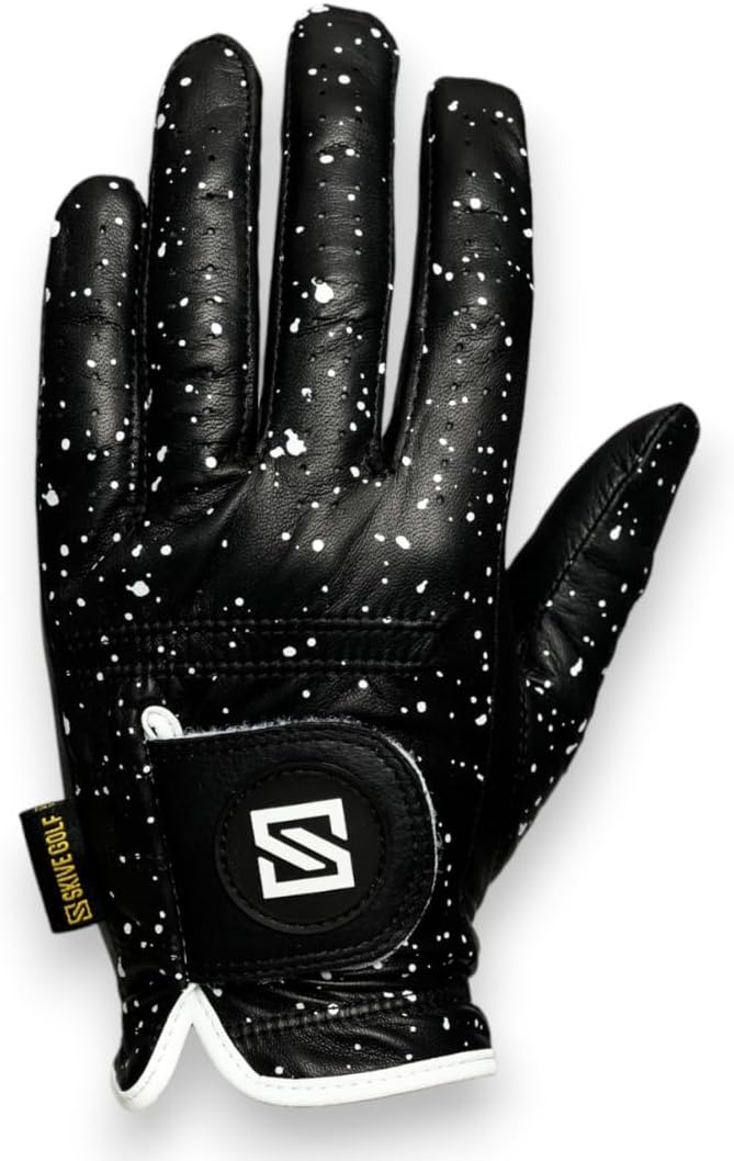Premium Golf Glove | 100% AAA Cabretta Leather | Cool Golf Gloves Men | Serious Feel & Performance | Mens Golf Gloves Left Hand
