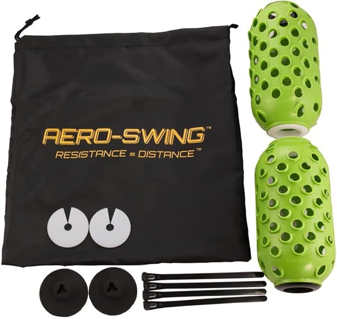 Air Resistance Pineapple Kit, Golf Training Aid, Improves Swing Speed and Accuracy, Add Pineapples to Your Existing Golf Club, Golf Training Equipment.