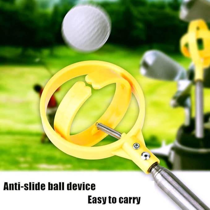 Golf Pickup Retriever Golf Pickup Ball Putter Grip Telescopic Grabber Sucker Retriever Scoop Accessories for Men Women