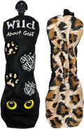 Giggle Golf Utility/Hybrid Head Cover, Colorful Club Covers for Men & Women