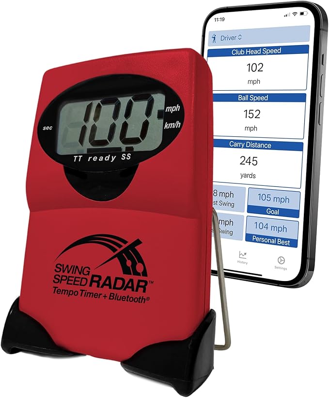 by Sports Sensors | Golf Launch Monitor & Swing Speed Monitor for Clubhead Training | Accurate, Portable, and Essential for Distance Gains