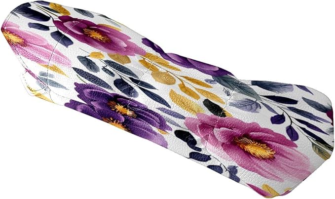 Funny Butterfly Colorful Golf Head Covers for Driver, Fairway, Hybrid & 3 Wood Premium PU Leather with Soft Velvet Lining Waterproof & Scratch-Resistant Unique Golf Gift for Men & Women