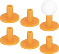 Rubber Golf Tees [] - Flexible Stable Ball Holder Use for Home & Outdoor & Indoor Tall Training Driving Range - [] Hitting Mats