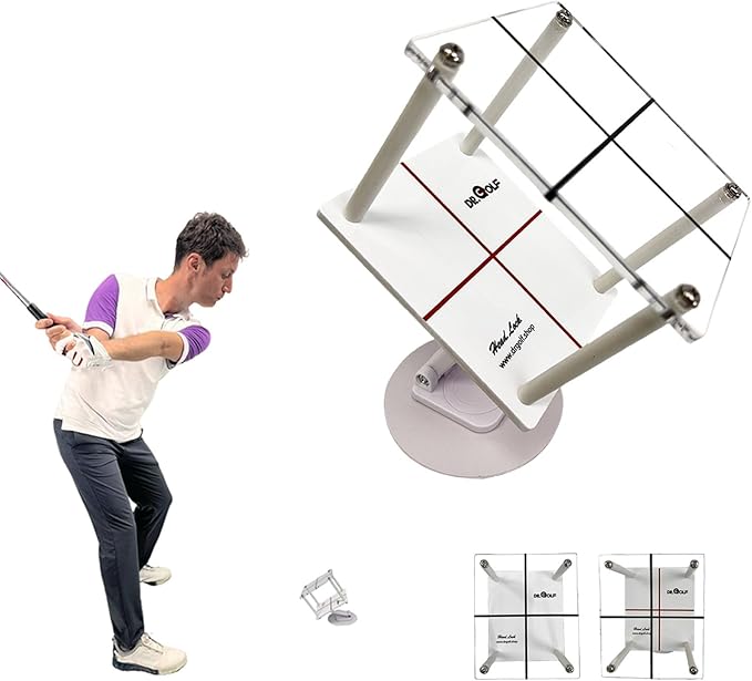 Golf Swing Trainer for Head Movement & Stability, Head Lock Training Aid | Patented Design, PGA Recommended for Golfers of All Levels