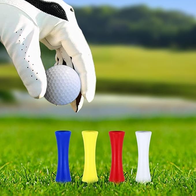 Golf Tees Plastic 100 Count 3-1/4, 2 3/4 inch Tall Step Down Tees Golf - Mixed Color