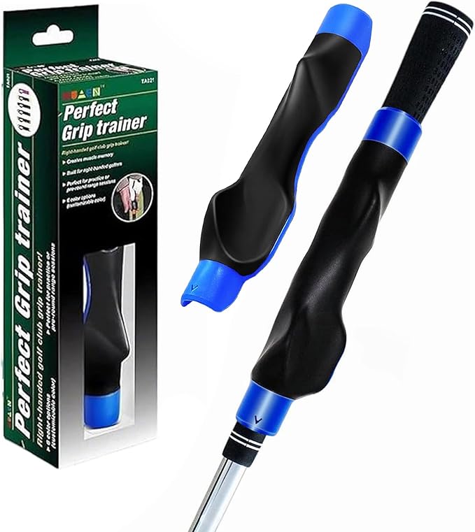 Golf Grip Trainer, Golf Training Aid, Easy To Carry to the Practice Area, Grip Trainer Club to Help Train Correct Hand Position, Golf Accessories Improve Your Swing Rhythm