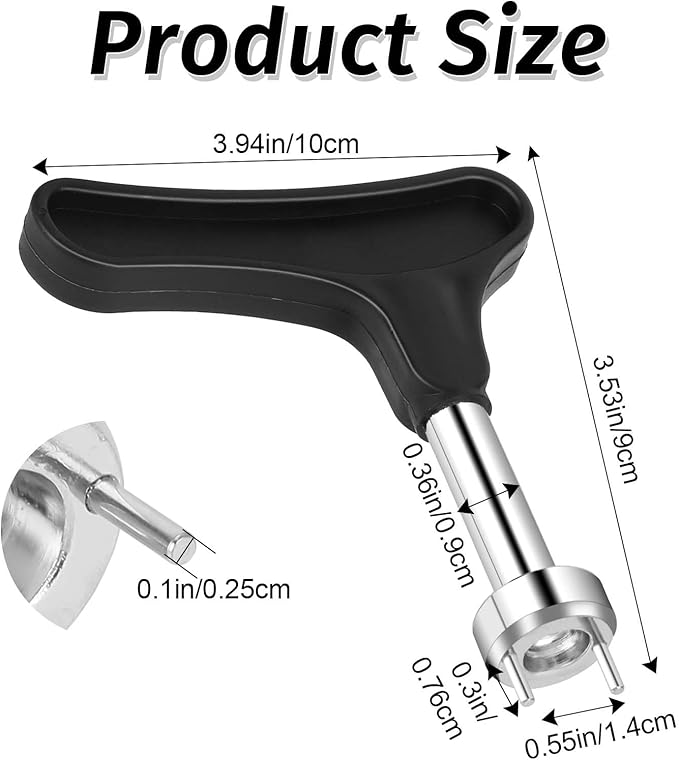Mozeat Lens Golf Shoe Spikes Wrench Stainless Steel Multifunction Golf Shoes Cleat Wrench Adjustment Cleat Key Universal Spike Shoes Replacement Tool