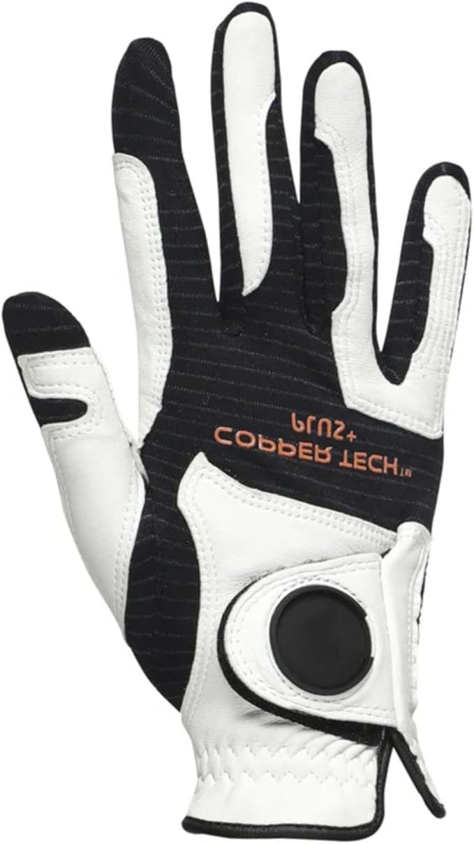 Ultra Premium Leather Golf Glove for Women – Copper-Infused, Compression Fit, All-Weather, Pain Relief
