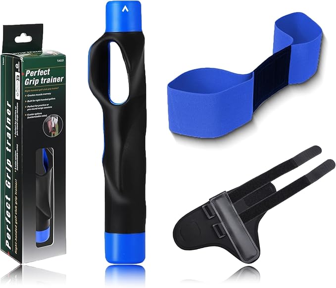 Golf Grip Trainer, Swing Correcting Arm Band, Golf Wrist Brace Swing Training Correct Aid, Suitable for Golf Beginners and Professional Players, Achieve Standard Posture and Swing Accuracy.（3 Pcs）